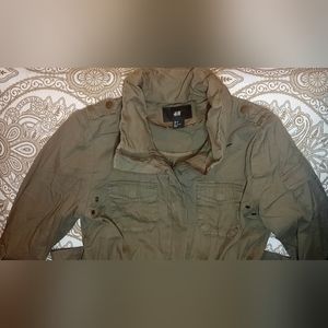 Women's H&M size 6 Utility Jacket